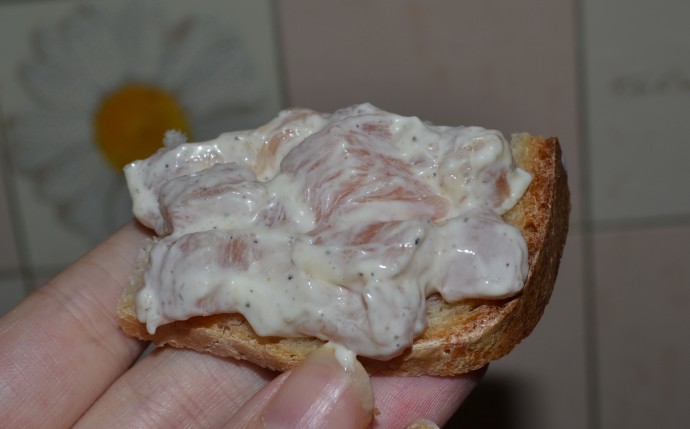 Бутерброд с куриной грудкой в духовке Бутерброд с куриной грудкой в духовке