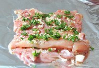 Куриный паровой рулет Куриный паровой рулет