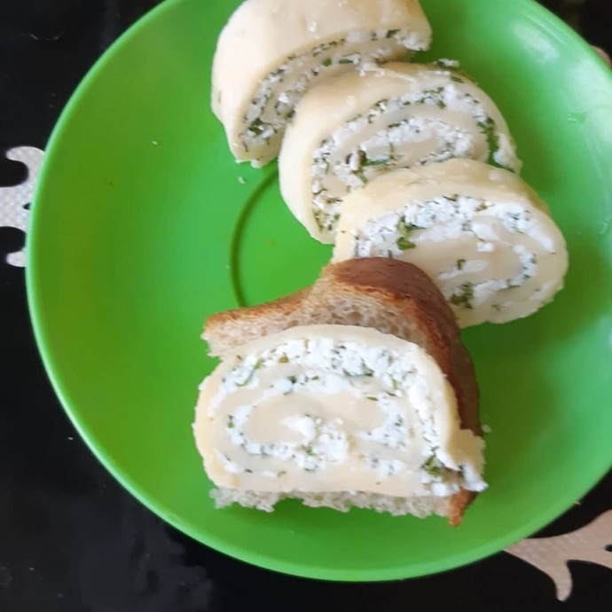 Сырная закуска"Снежная королева" Сырная закуска"Снежная королева"