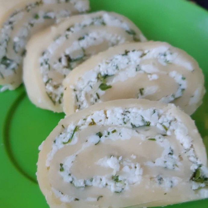 Сырная закуска"Снежная королева" Сырная закуска"Снежная королева"