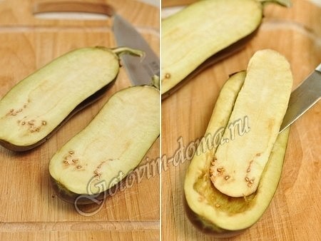 Баклажаны, фаршированные мясом Баклажаны, фаршированные мясом