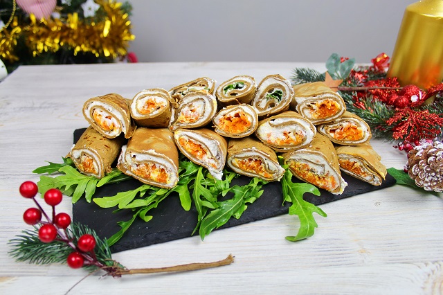 Закусочные блинчики Закусочные блинчики