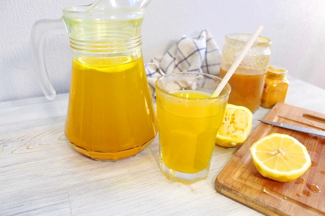 Очень полезный витаминный ИМБИРНЫЙ НАПИТОК с лимоном и медом.