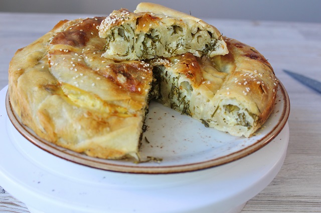 Вертута с сыром и зеленью Вертута с сыром и зеленью