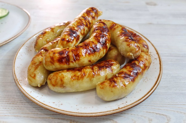 Картофельные колбаски с мясом. Картофельные колбаски с мясом.