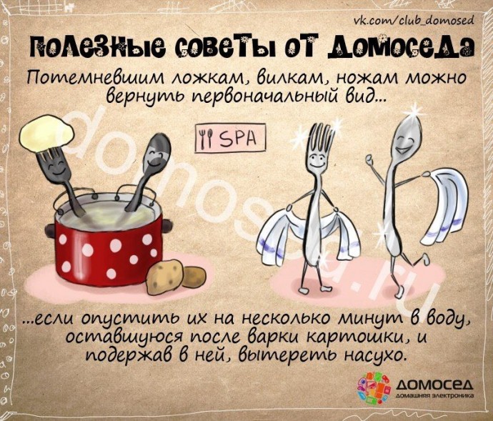 Полезные советы  от Домоседа