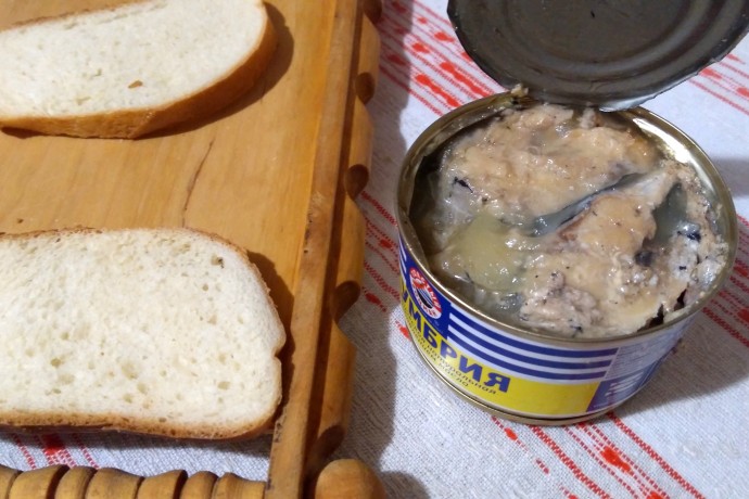 Гренки из рыбных консервов быстро и вкусно Гренки из рыбных консервов быстро и вкусно