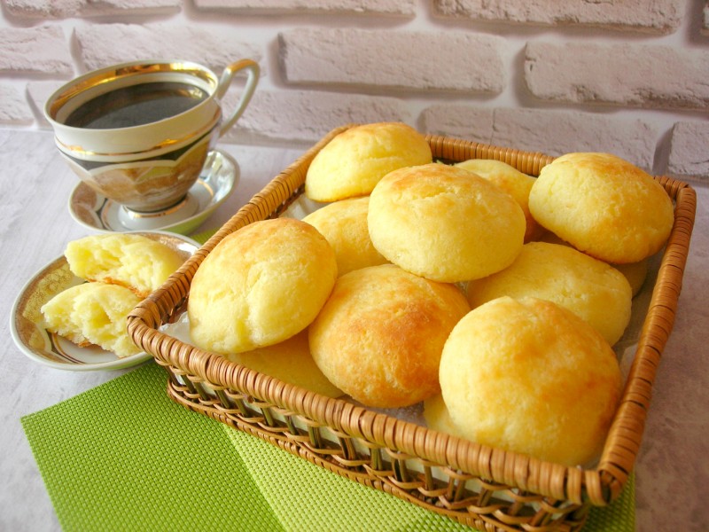 Pão de queijo - булочки, которые меня покорили!