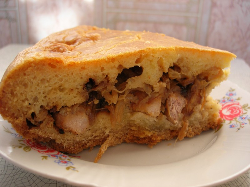 Мясной пирог «Бойкий старик» Мясной пирог «Бойкий старик»