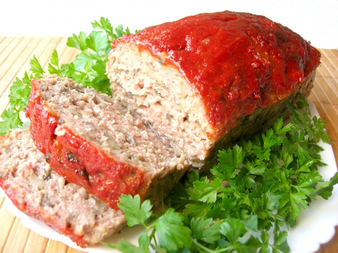 Мясной хлеб с грибами или лучшая мясная закуска митлоф! Мясной хлеб с грибами или лучшая мясная закуска митлоф!