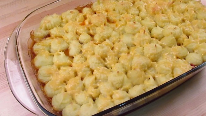 Пастуший пирог с грибами Пастуший пирог с грибами