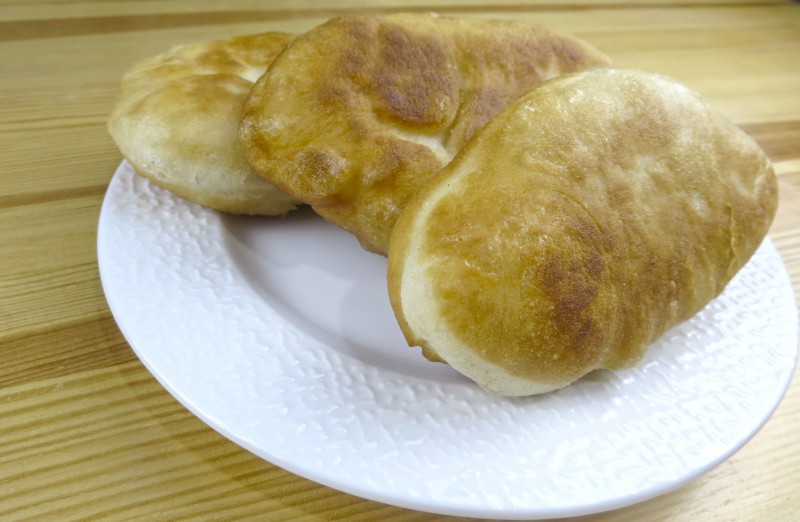 Жареные пирожки с картошкой(постные) Жареные пирожки с картошкой(постные)