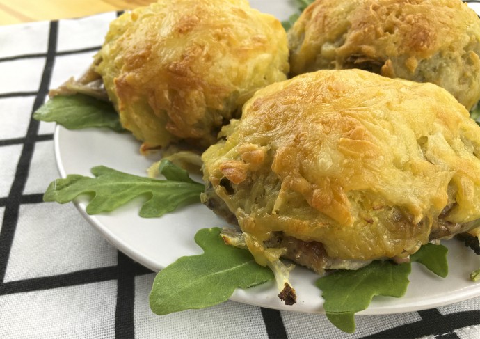 Котлеты Стожки с грибами и сыром Котлеты Стожки с грибами и сыром