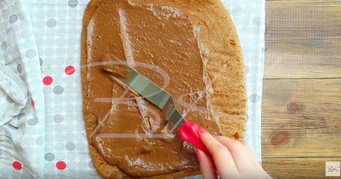 Апельсиновый рулет + шоколадная паста - вкус Нового года) Апельсиновый рулет + шоколадная паста - вкус Нового года)