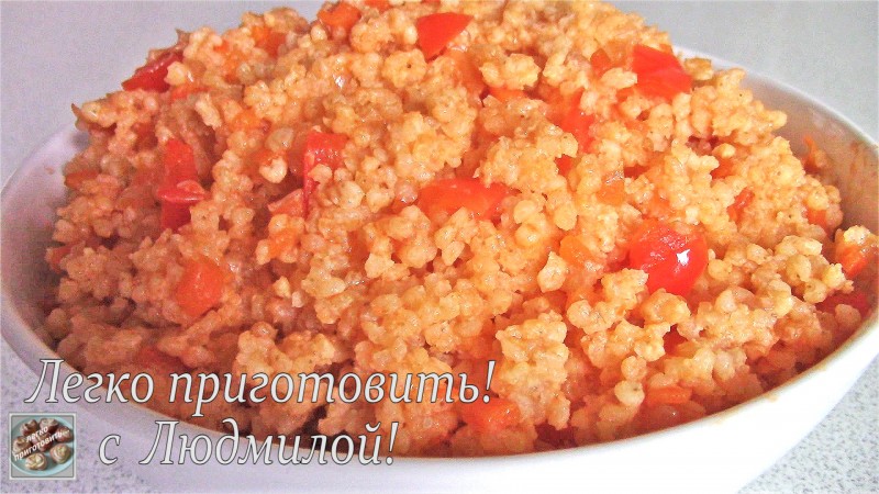 Вкусный и яркий гарнир из пшена Вкусный и яркий гарнир из пшена