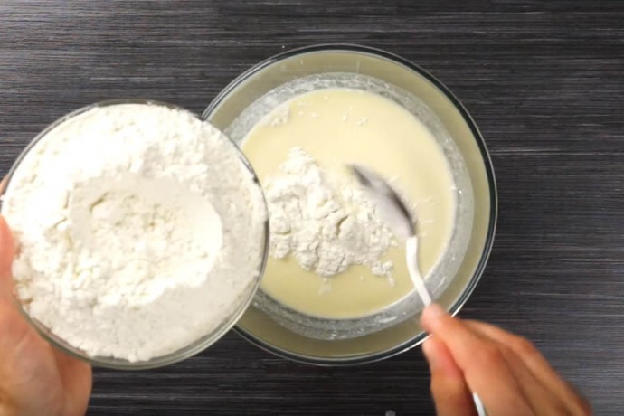 Нежный пирог с сыром фета и зеленью Нежный пирог с сыром фета и зеленью