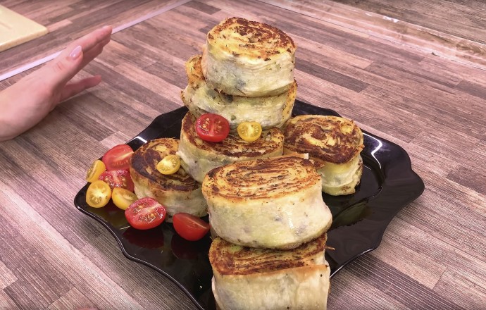 Лаваш с Картошкой и Грибами Постный рецепт на каждый день Лаваш с Картошкой и Грибами Постный рецепт на каждый день