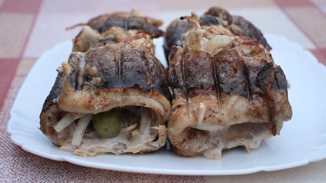 Рулет из селедки на углях Рулет из селедки на углях