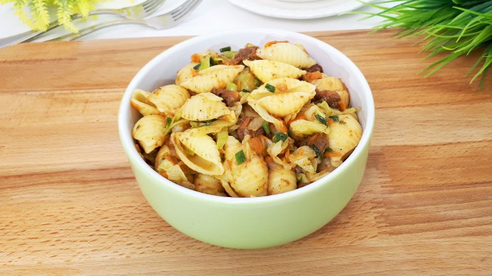 Макароны с мясом и капустой - неимоверная вкуснятина на ужин! Макароны с мясом и капустой - неимоверная вкуснятина на ужин!