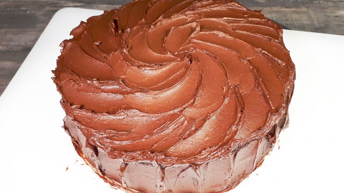 Шоколадный крем для торта (без творожного сыра). Крем для покрытия и украшения тортов